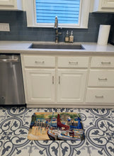 Load image into Gallery viewer, New Sunset Bay Sailboat Machine Washable Memory Foam Mat JMK1083RUG