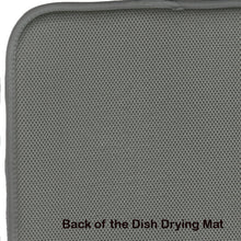 Load image into Gallery viewer, Yellow boat Sailboat Dish Drying Mat – Absorbent, Artistic Kitchen Essentials JMK1084DDM