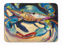 Load image into Gallery viewer, Blue Crab Machine Washable Memory Foam Mat JMK1094RUG