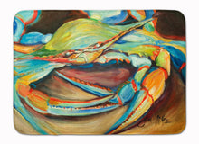 Load image into Gallery viewer, Blue Crab Machine Washable Memory Foam Mat JMK1096RUG