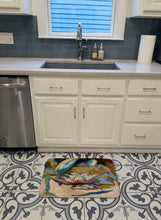 Load image into Gallery viewer, Big Crab Claw Blue Crab Machine Washable Memory Foam Mat JMK1099RUG
