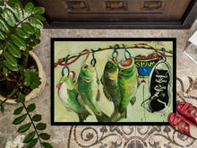Load image into Gallery viewer, Recession Food Fish caught with Spam Doormat - 24x36 Decorative Floor Mat – Indoor/Outdoor Rug with Artistic Flair JMK1113JMAT