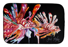 Load image into Gallery viewer, Lionfish Dish Drying Mat – Absorbent, Artistic Kitchen Essentials JMK1114DDM
