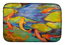 Load image into Gallery viewer, Koi Dish Drying Mat – Absorbent, Artistic Kitchen Essentials JMK1115DDM