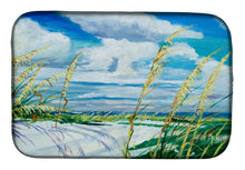Load image into Gallery viewer, Sea Oats Dish Drying Mat – Absorbent, Artistic Kitchen Essentials JMK1123DDM