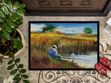 Load image into Gallery viewer, Fisherman on the Bank Doormat - 24x36 Decorative Floor Mat – Indoor/Outdoor Rug with Artistic Flair JMK1125JMAT