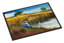 Load image into Gallery viewer, Fisherman on the Bank Doormat - 24x36 Decorative Floor Mat – Indoor/Outdoor Rug with Artistic Flair JMK1125JMAT