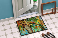 Load image into Gallery viewer, Orange Top Palm Tree Doormat - 24x36 Decorative Floor Mat – Indoor/Outdoor Rug with Artistic Flair JMK1129JMAT