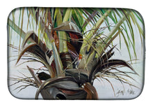 Load image into Gallery viewer, Top Palm Tree Dish Drying Mat – Absorbent, Artistic Kitchen Essentials JMK1130DDM