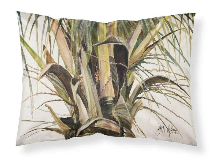 Top Coconut Tree Fabric Standard Pillowcase – Artistic Decorative Front, White Back JMK1131PILLOWCASE