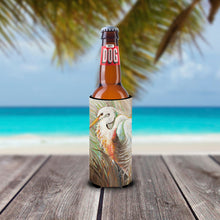 Load image into Gallery viewer, White Egret Slim Can Hugger – Fun &amp; Functional Drink Coolers JMK1140MUK