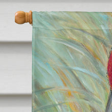 Load image into Gallery viewer, Sandhill Crane with baby Flag Canvas House Size JMK1143CHF