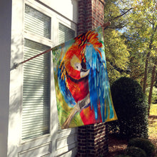 Load image into Gallery viewer, Red Parrot Flag Canvas House Size JMK1144CHF