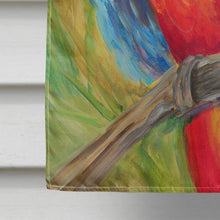 Load image into Gallery viewer, Red Parrot Flag Canvas House Size JMK1144CHF