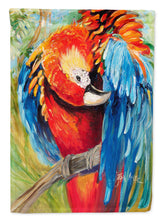 Load image into Gallery viewer, Red Parrot Flag Canvas House Size JMK1144CHF