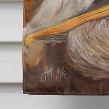 Load image into Gallery viewer, Brown Pelicans Flag Canvas House Size JMK1146CHF