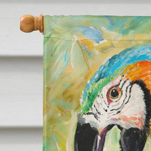 Load image into Gallery viewer, Blue Parrots Flag Canvas House Size JMK1147CHF