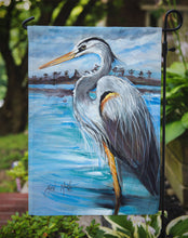 Load image into Gallery viewer, Blue Heron Gazing Garden Flag - Outdoor Decorative Yard Flag JMK1148GF