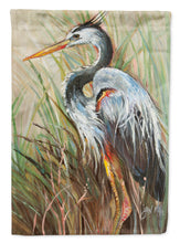 Load image into Gallery viewer, Blue Heron Gazing West Flag Canvas House Size JMK1149CHF