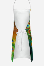 Load image into Gallery viewer, Bling Peacock Apron – Artist-Designed Kitchen, BBQ &amp; Craft Apron JMK1150APRON