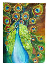 Load image into Gallery viewer, Bling Peacock Flag Canvas House Size JMK1150CHF