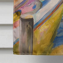 Load image into Gallery viewer, Boat Docks Sailboats Flag Canvas House Size JMK1151CHF