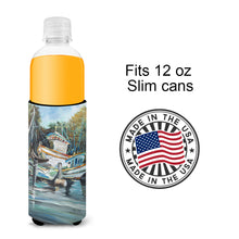 Load image into Gallery viewer, Shrimpers Cove and Shrimp Boats Slim Can Hugger – Fun &amp; Functional Drink Coolers JMK1152MUK