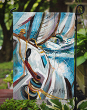 Load image into Gallery viewer, Pain Killer Sailboat Race Garden Flag – Decorative Outdoor Yard Flag JMK1155GF