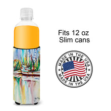 Load image into Gallery viewer, Ocean Springs Shrimp Boats Slim Can Hugger – Fun &amp; Functional Drink Coolers JMK1156MUK