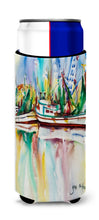 Load image into Gallery viewer, Ocean Springs Shrimp Boats Slim Can Hugger – Fun &amp; Functional Drink Coolers JMK1156MUK