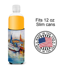 Load image into Gallery viewer, Mississippi Sailboats Slim Can Hugger – Fun &amp; Functional Drink Coolers JMK1158MUK