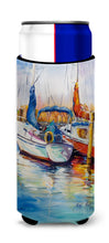 Load image into Gallery viewer, Mississippi Sailboats Slim Can Hugger – Fun &amp; Functional Drink Coolers JMK1158MUK