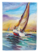 Load image into Gallery viewer, Horn Island Sailboat Race Flag Canvas House Size JMK1159CHF