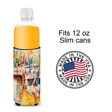 Load image into Gallery viewer, Sailboats and Pelicans Slim Can Hugger – Fun &amp; Functional Drink Coolers JMK1160MUK