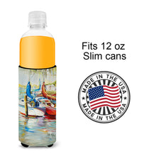 Load image into Gallery viewer, Ecor Rouge Sailboat Slim Can Hugger – Fun &amp; Functional Drink Coolers JMK1161MUK