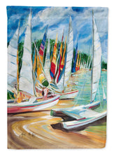 Load image into Gallery viewer, Eastern Shore Sailboats Garden Flag - Outdoor Decorative Yard Flag JMK1162GF