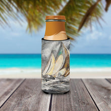 Load image into Gallery viewer, Boat Full Sailboats Slim Can Hugger – Fun &amp; Functional Drink Coolers JMK1166MUK