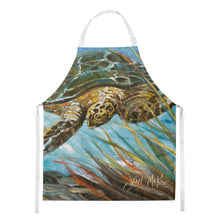 Load image into Gallery viewer, Loggerhead Sea Turtle Apron – Artist-Designed Kitchen, BBQ &amp; Craft Apron JMK1168APRON