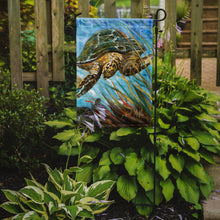 Load image into Gallery viewer, Loggerhead Sea Turtle Garden Flag – Decorative Outdoor Yard Flag JMK1168GF