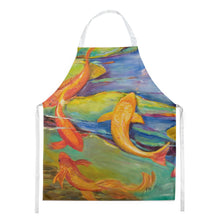 Load image into Gallery viewer, Koi Apron – Artist-Designed Kitchen, BBQ &amp; Craft Apron JMK1170APRON