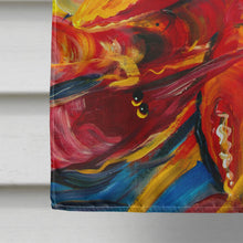 Load image into Gallery viewer, Crawfish Flag Canvas House Size JMK1171CHF