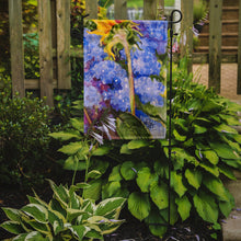 Load image into Gallery viewer, Hydrangea and Sunflower Garden Flag - Outdoor Decorative Yard Flag