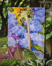 Load image into Gallery viewer, Hydrangea and Sunflower Garden Flag - Outdoor Decorative Yard Flag