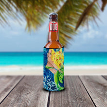 Load image into Gallery viewer, Blonde Mermaid Slim Can Hugger – Fun &amp; Functional Drink Coolers JMK1179MUK