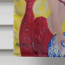 Load image into Gallery viewer, Mardi Gras Queen Mermaid Flag Canvas House Size JMK1180CHF