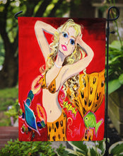 Load image into Gallery viewer, Red Mermaid Garden Flag – Decorative Outdoor Yard Flag JMK1181GF