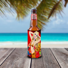 Load image into Gallery viewer, Red Mermaid Slim Can Hugger – Fun &amp; Functional Drink Coolers JMK1181MUK