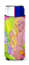 Load image into Gallery viewer, Pink Mermaid Slim Can Hugger – Fun &amp; Functional Drink Coolers JMK1183MUK