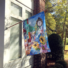 Load image into Gallery viewer, Fairhope Clock Flag Canvas House Size JMK1187CHF