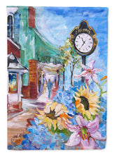 Load image into Gallery viewer, Fairhope Clock Flag Canvas House Size JMK1187CHF